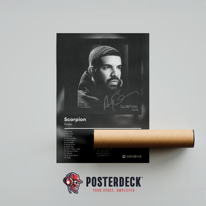 Drake 'Scorpion' Album Poster
