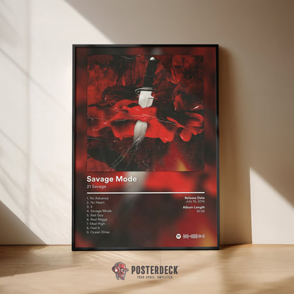 21 Savage 'Savage Mode' Album Poster
