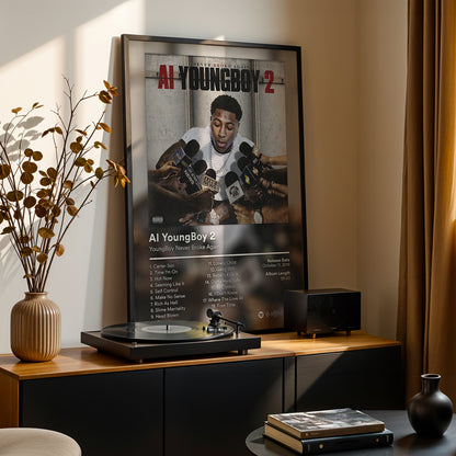 YoungBoy Never Broke Again 'AI YoungBoy 2' Album Poster