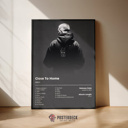 Aitch 'Close To Home' Album Poster