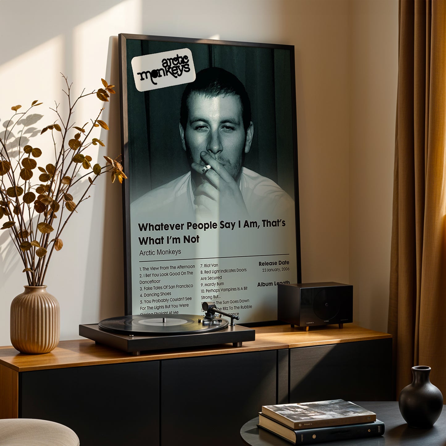 Arctic Monkeys 'Whatever People Say I Am, That's What I'm Not' Album Poster