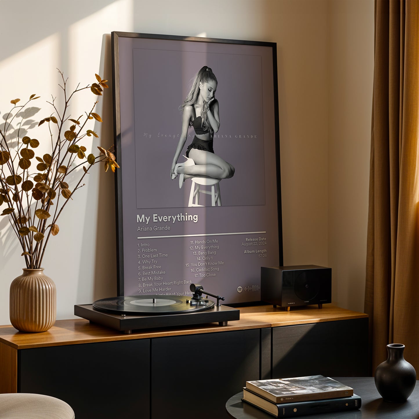 Ariana Grande 'My Everything (Lavender Edition)' Album Poster