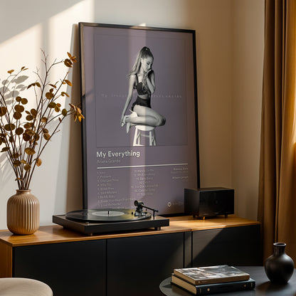 Ariana Grande 'My Everything (Lavender Edition)' Album Poster