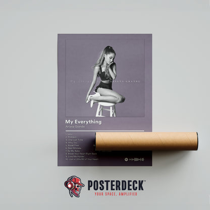 Ariana Grande 'My Everything (Lavender Edition)' Album Poster