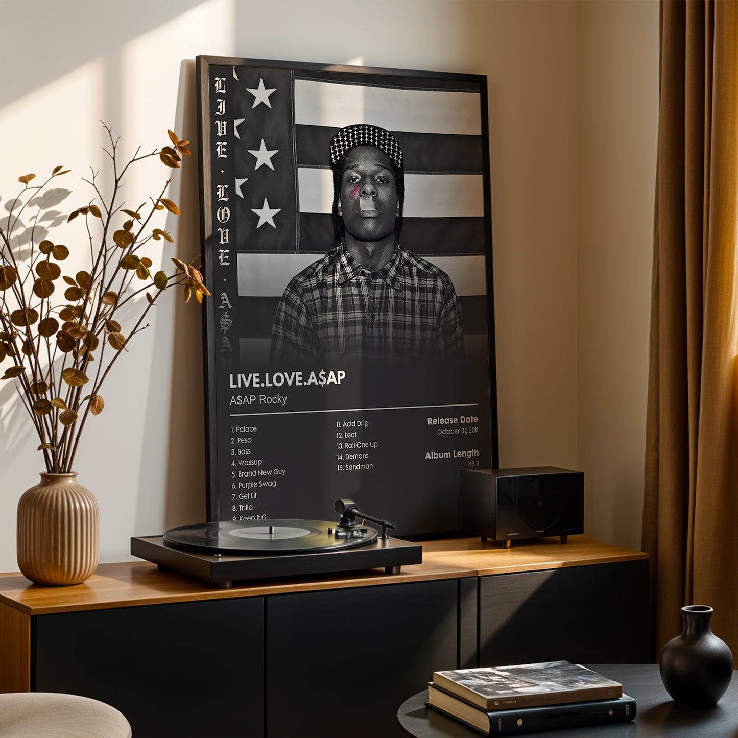 ASAP Rocky 'LIVE.LOVE.A$AP' Album Poster