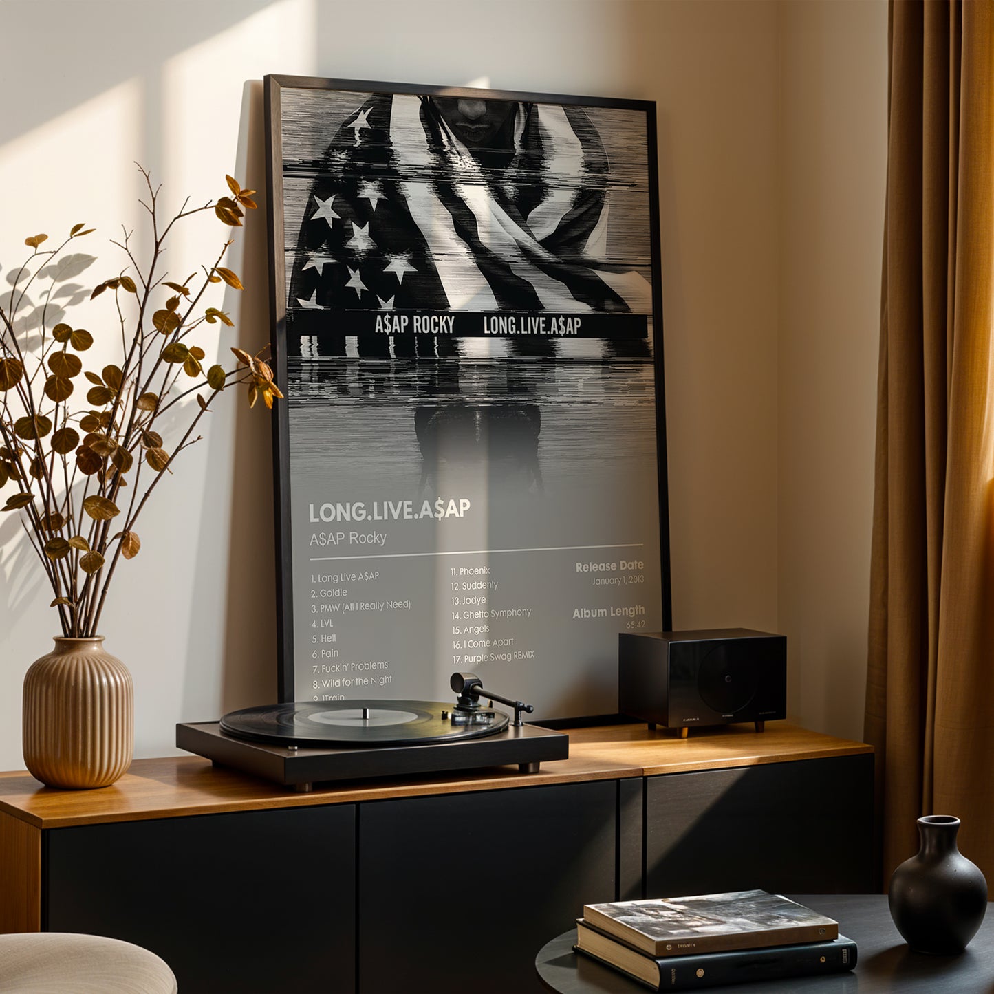 ASAP Rocky 'LONG.LIVE.A$AP' Album Poster