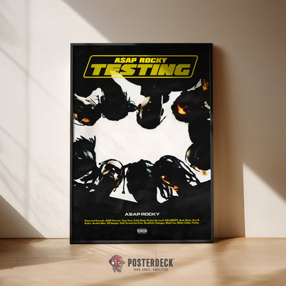 ASAP Rocky 'Testing' Poster
