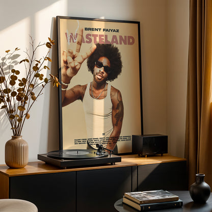 Brent Faiyaz 'Wasteland' Poster