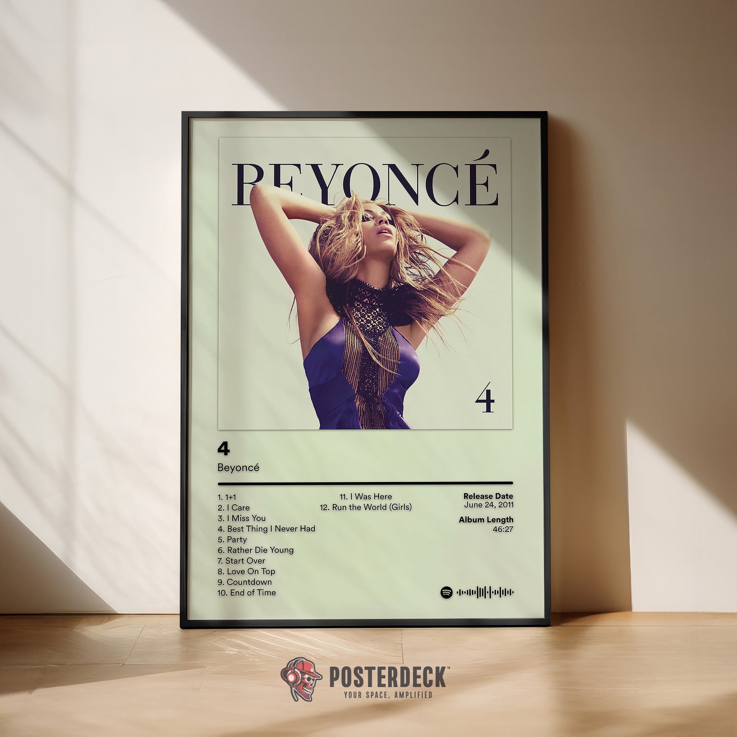 Beyonce '4' Album Poster