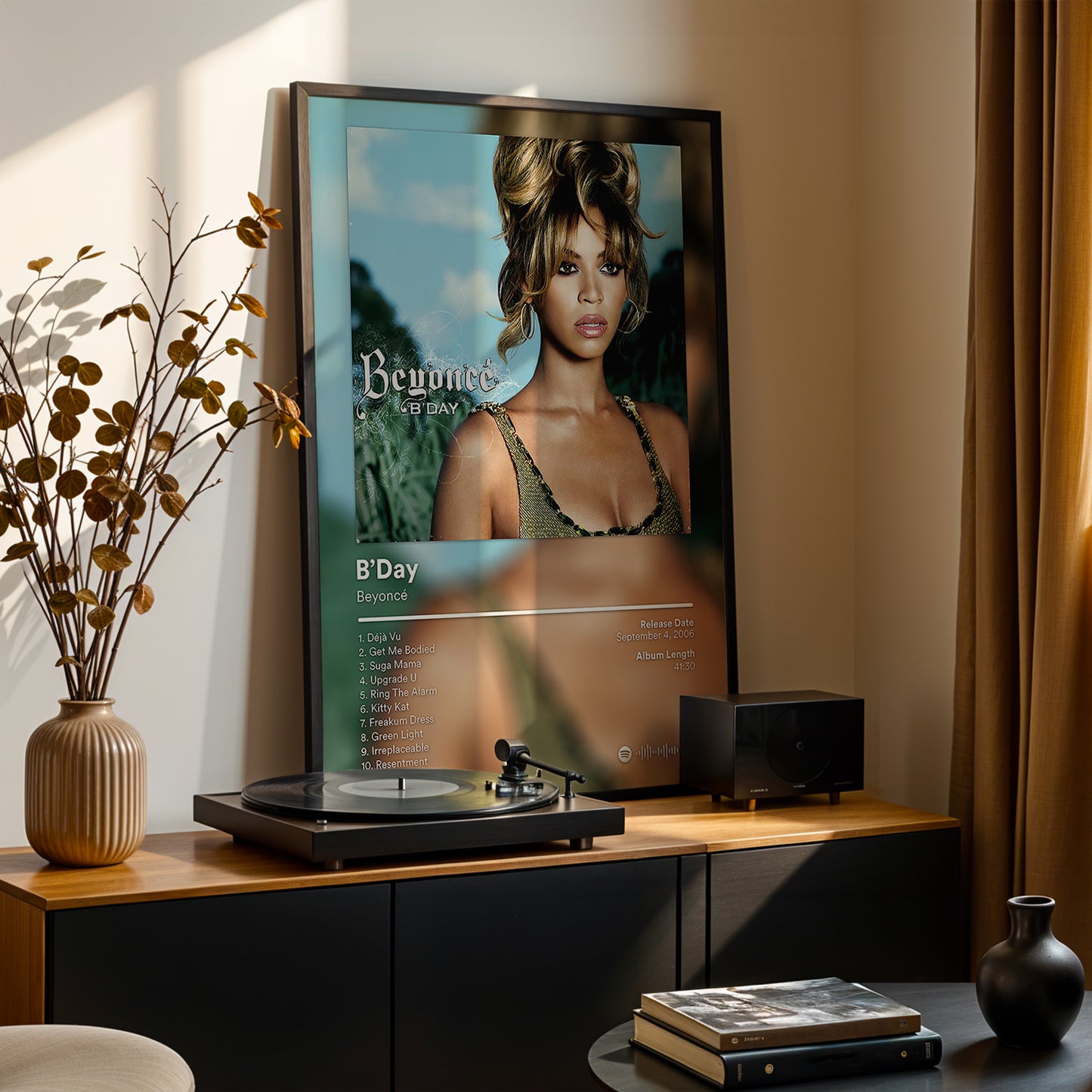 Beyonce 'B'Day' Album Poster