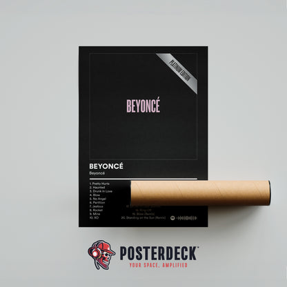 Beyonce 'Beyonce' (Platinum Edition) Album Poster