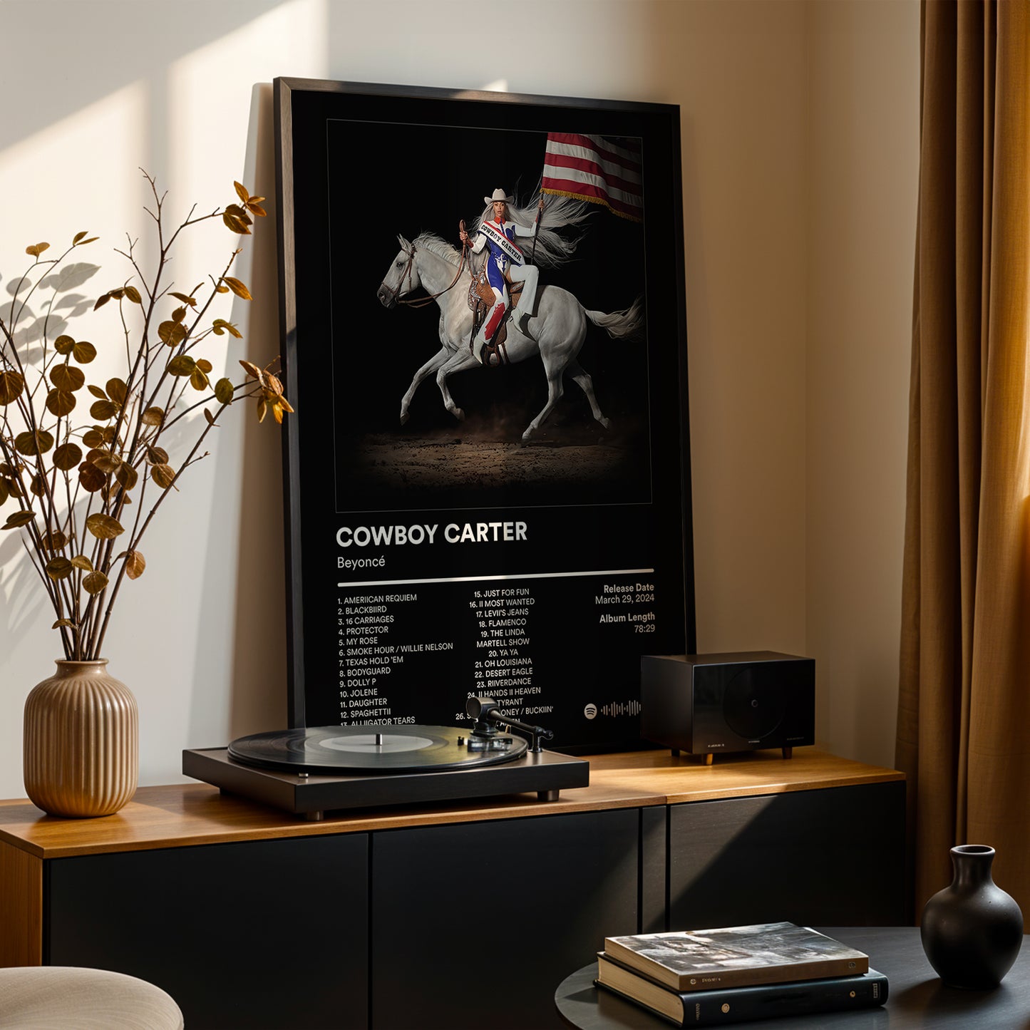 Beyonce 'Cowboy Carter' Album Poster