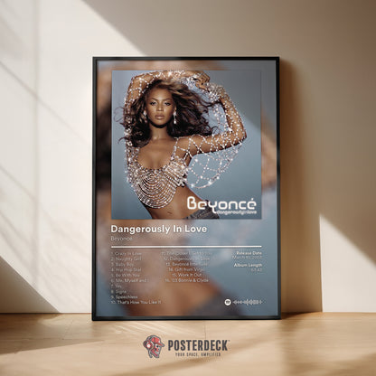 Beyonce 'Dangerously In Love' Album Poster