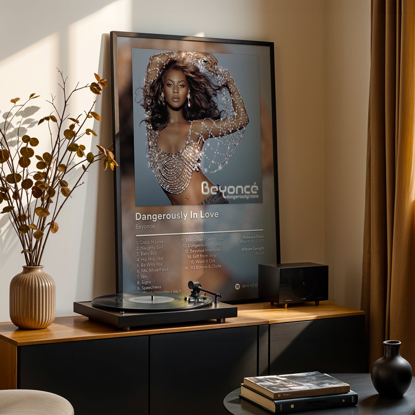 Beyonce 'Dangerously In Love' Album Poster