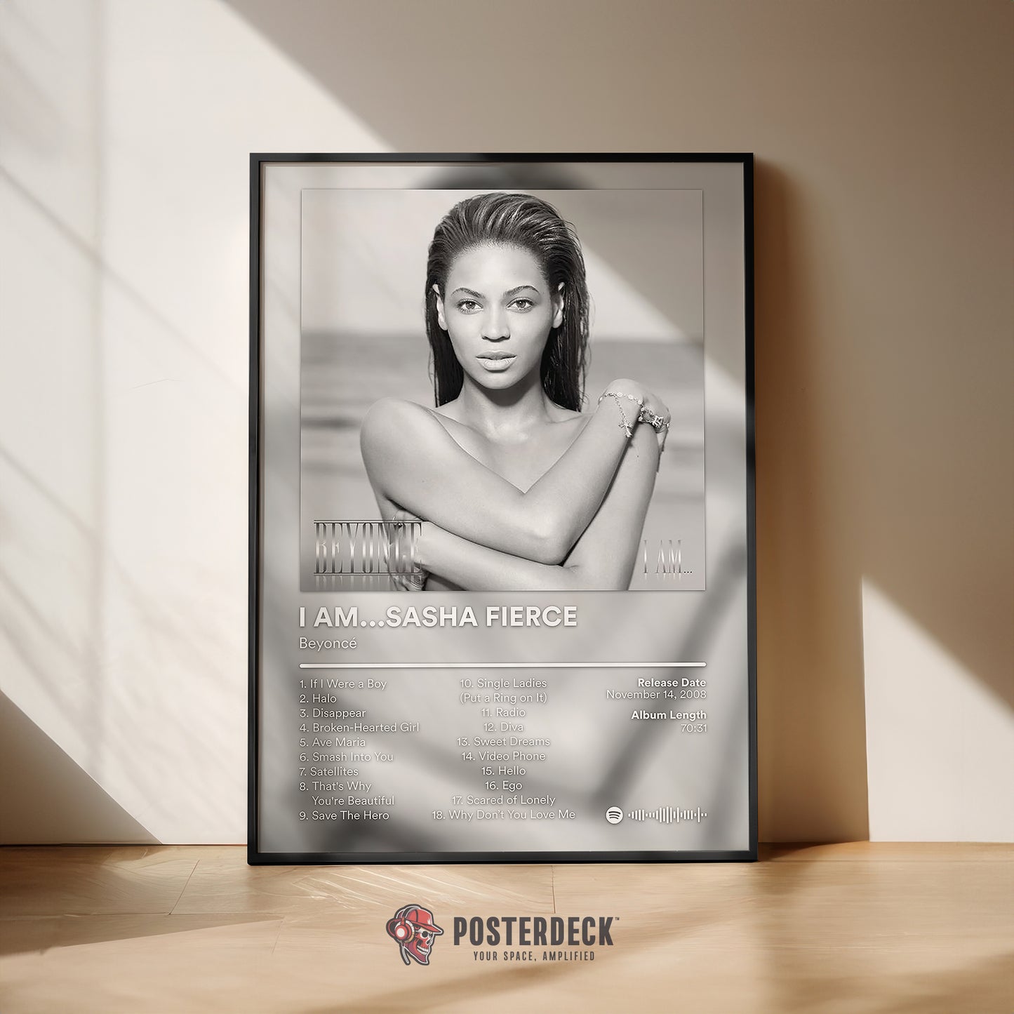 Beyonce 'I Am...Sasha Fierce' Album Poster