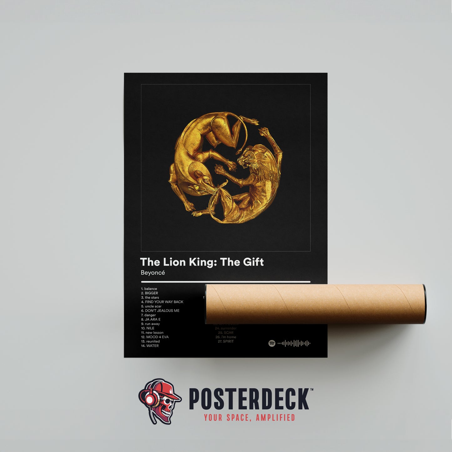 Beyonce 'The Liong King The Gift' (2019) Album Poster