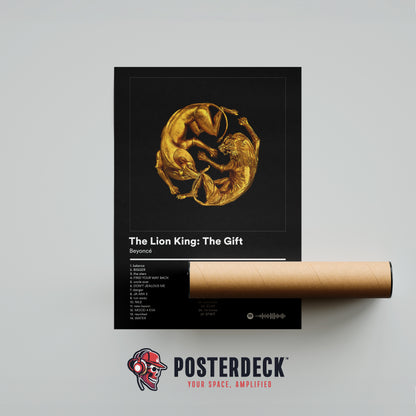 Beyonce 'The Liong King The Gift' (2019) Album Poster