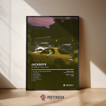 JACKBOYS & Travis Scott 'JACKBOYS' Album Poster