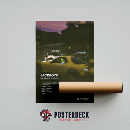JACKBOYS & Travis Scott 'JACKBOYS' Album Poster