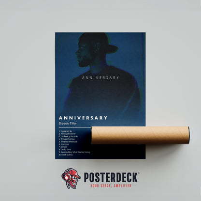 Bryson Tiller 'Anniversary' Album Poster