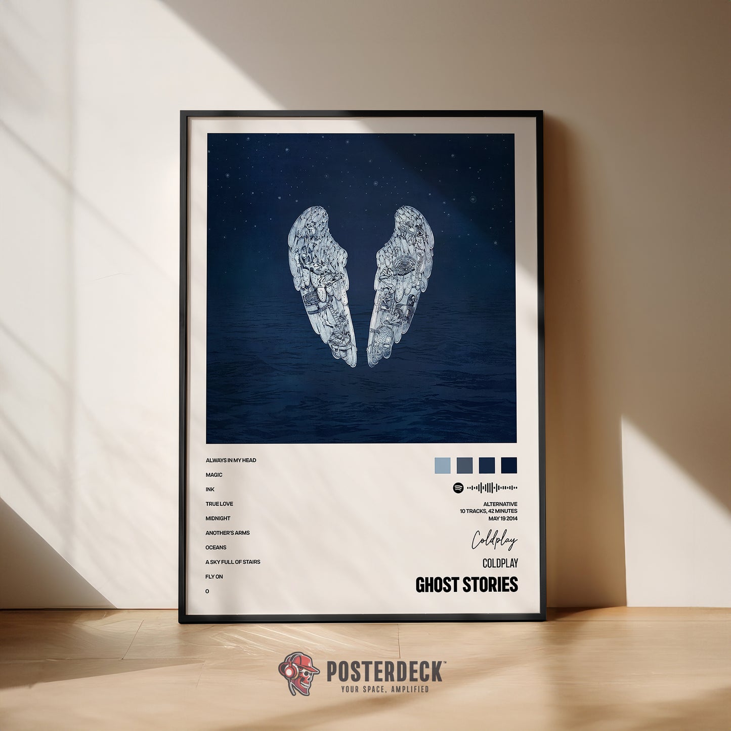 Coldplay 'Ghost Stories' Album Poster