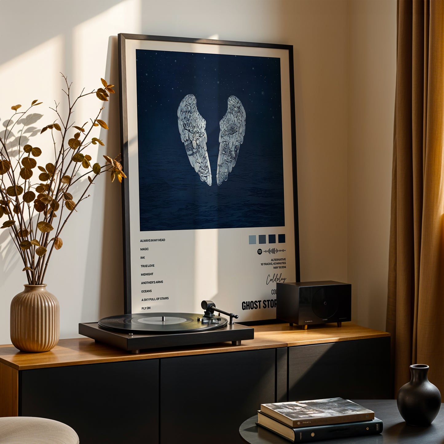 Coldplay 'Ghost Stories' Album Poster