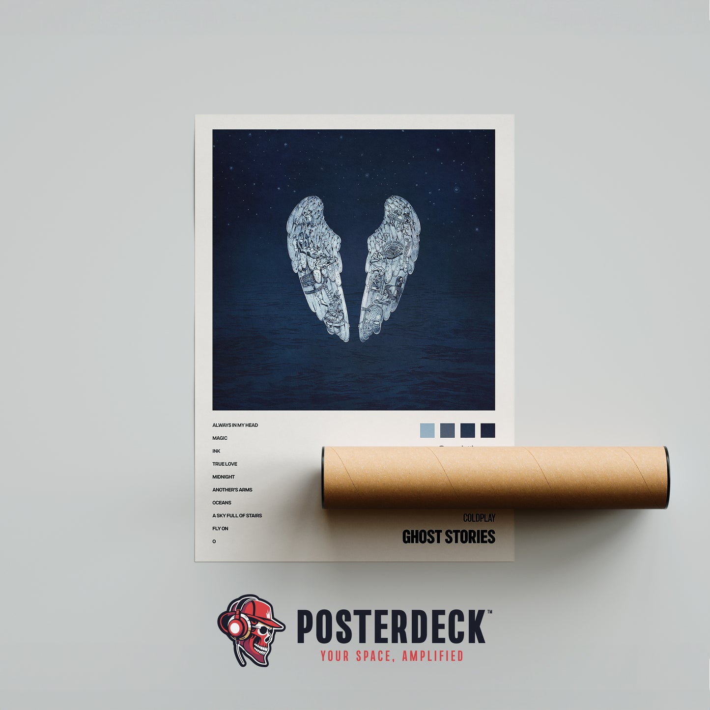 Coldplay 'Ghost Stories' Album Poster