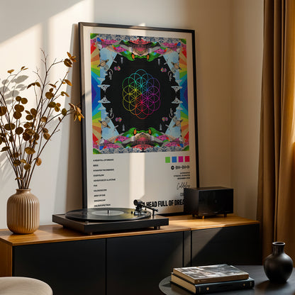 Coldplay 'A Head Full Of Dreams' Album Poster