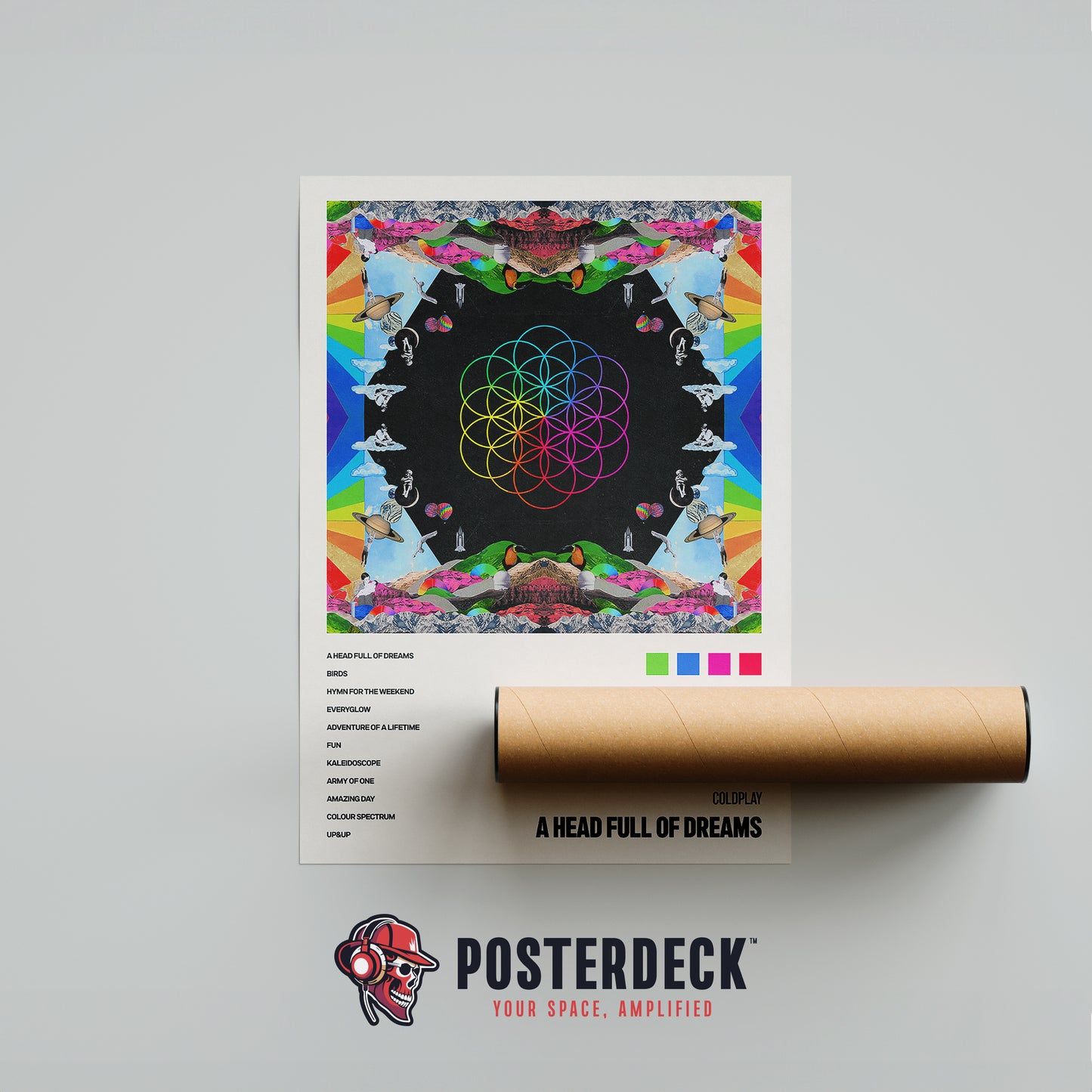 Coldplay 'A Head Full Of Dreams' Album Poster