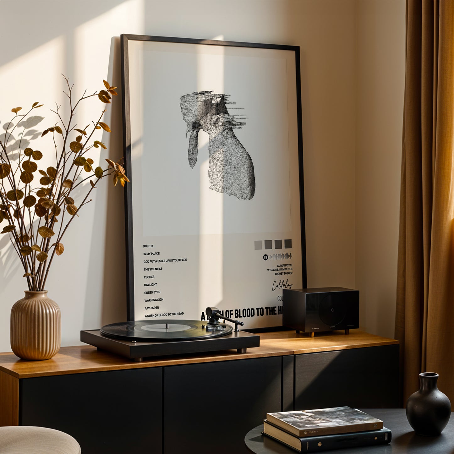 Coldplay 'A Rush Of Blood To The Head' Album Poster