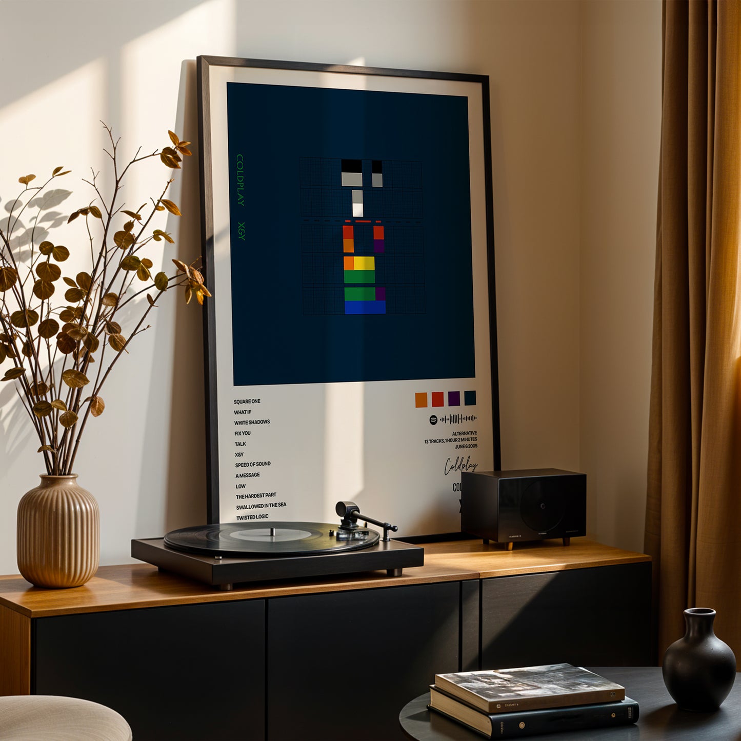 Coldplay 'X&Y' Album Poster