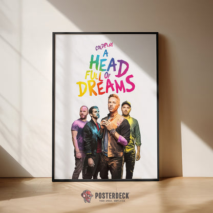Coldplay 'A Head Full Of Dreams' Poster