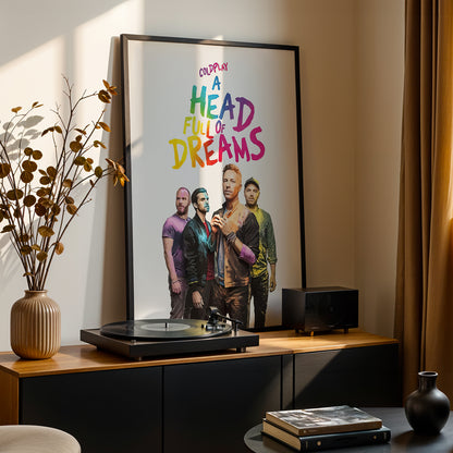 Coldplay 'A Head Full Of Dreams' Poster