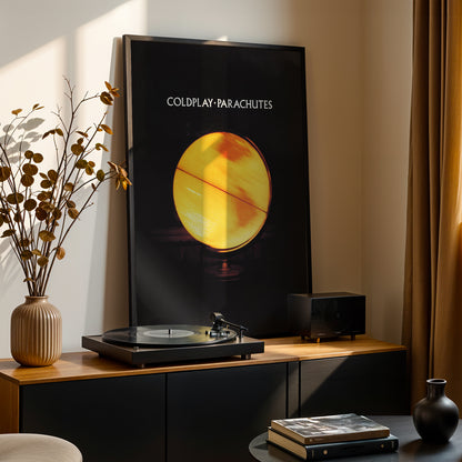 Coldplay 'Parachutes' Poster
