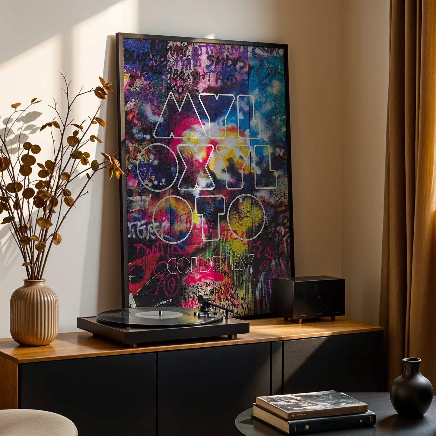 Coldplay 'Mylo Xyloto' Poster