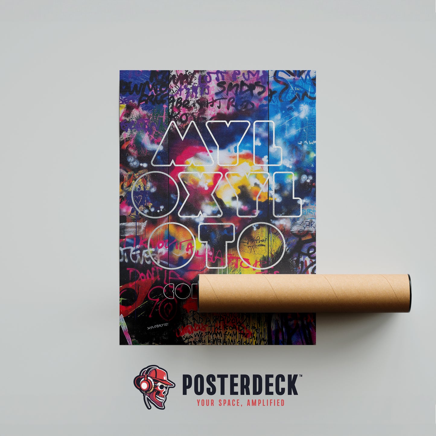 Coldplay 'Mylo Xyloto' Poster