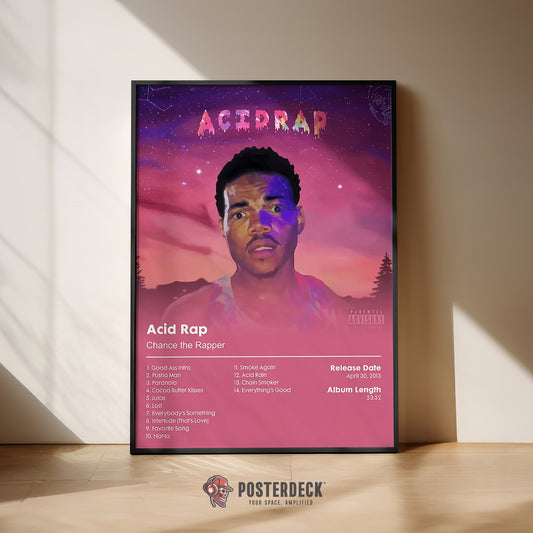 Chance The Rapper 'Acid Rap' Album Poster