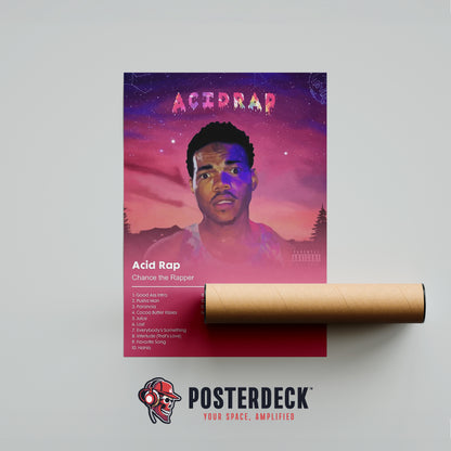 Chance The Rapper 'Acid Rap' Album Poster