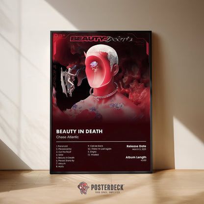 Chase Atlantic 'Beauty In Death' Album Poster