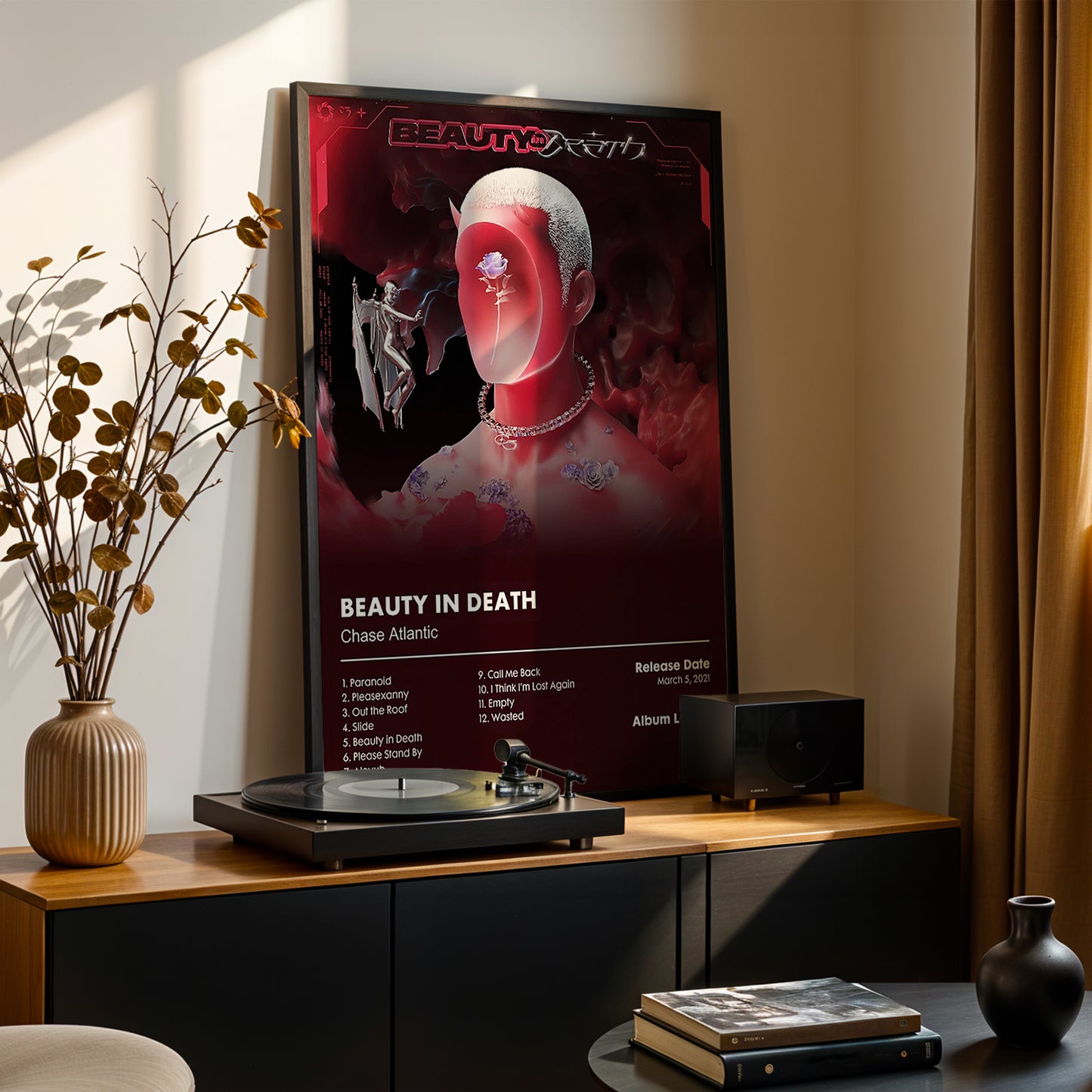 Chase Atlantic 'Beauty In Death' Album Poster