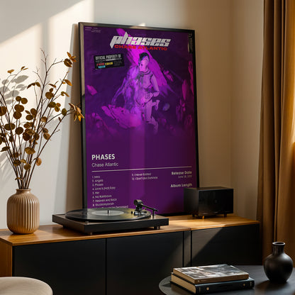 Chase Atlantic 'Phases' Album Poster