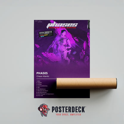 Chase Atlantic 'Phases' Album Poster