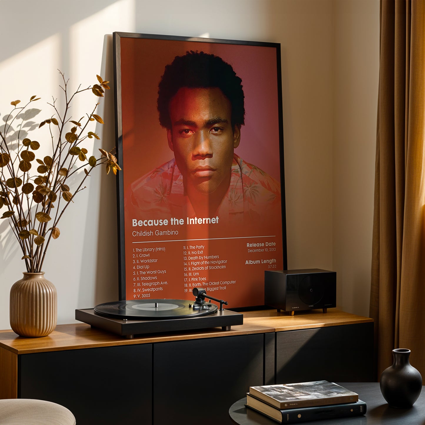 Childish Gambino 'Because The Internet' Album Poster