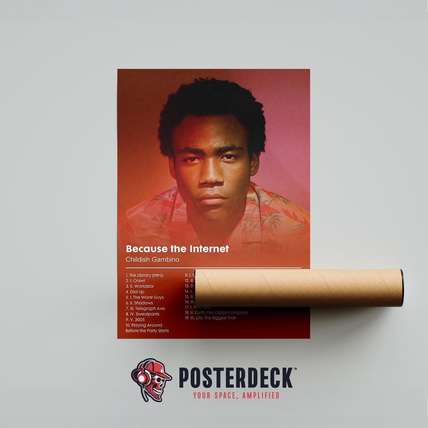 Childish Gambino 'Because The Internet' Album Poster