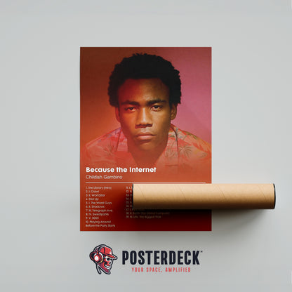 Childish Gambino 'Because The Internet' Album Poster