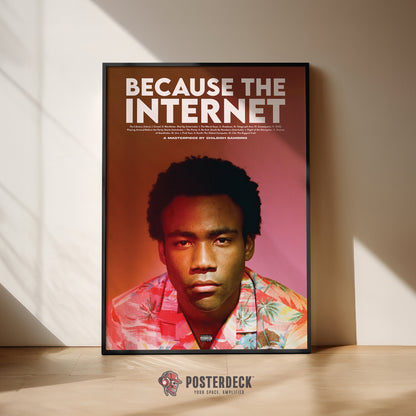 Childish Gambino 'Because The Internet' Poster