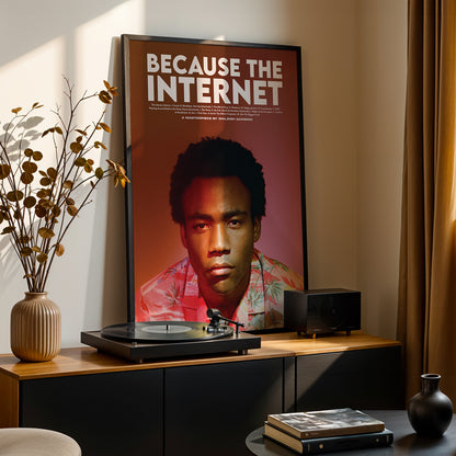 Childish Gambino 'Because The Internet' Poster