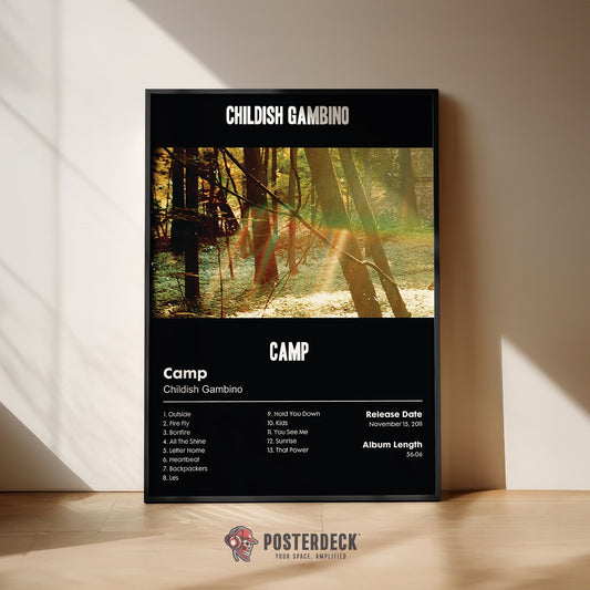 Childish Gambino 'Camp' Album Poster