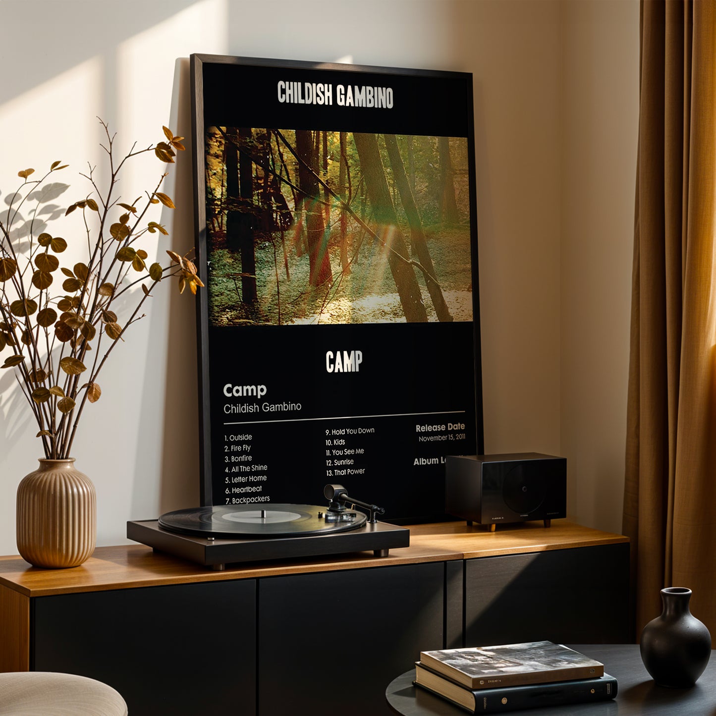 Childish Gambino 'Camp' Album Poster