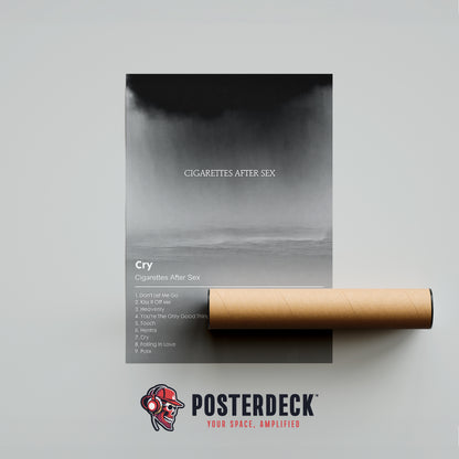 Cigarettes After Sex 'Cry' Album Poster